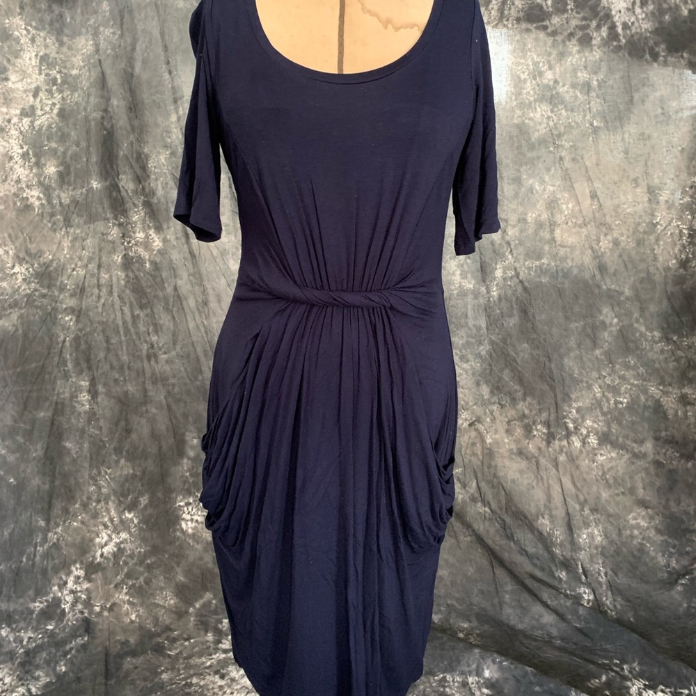 Anthropologie meadow rue Jersey chi on twist dress